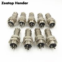 1Set GX16 2 3 4 5 6 7 8 9 10 Pins 16mm Male amp;Female XLR Wire Panel Connector Plug Circular Aviation Connector Socket Plug