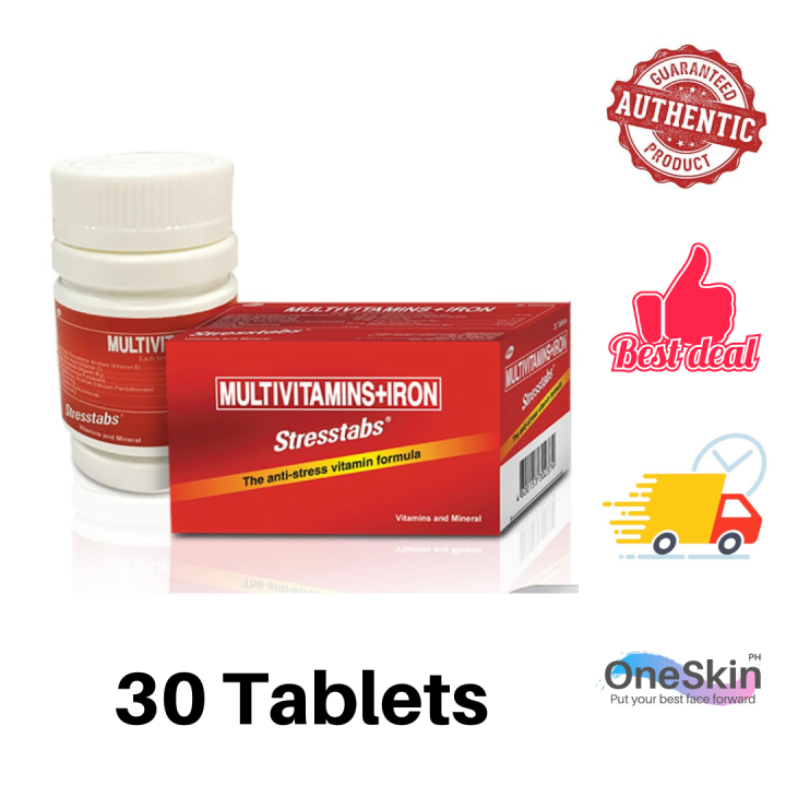 Stresstabs 30 Tablets Multivitamins And Iron | Lazada PH