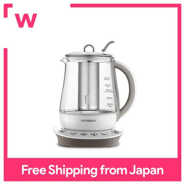 Buydeem Tea Maker Electric Kettle, Unboxing + Review