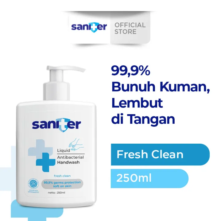 Saniter Hand Wash Bottle Ml Sabun Cuci Tangan Liquid Handwash