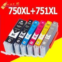 PGI 750 CLI 751 หมึก PGI 750XL CLI 751XL สีดำ PGI750XL CLI751XL ตลับหมึกสำหรับ Canon IP8770 IP7270 IX6870 IX6770 MG7570 #หมึกปริ้นเตอร์  #หมึกเครื่องปริ้น hp #หมึกปริ้น   #หมึกสี #ตลับหมึก