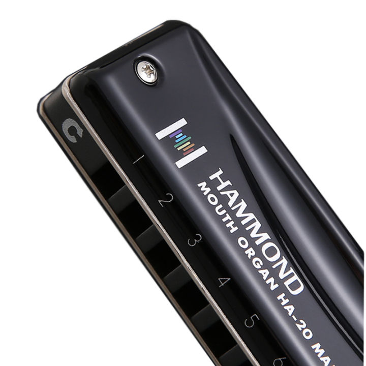nsbk53eemmt-suzuki-hammond-ha-20-diatonic-harmonica-10รูคีย์ฮาร์ปบลูส์หีบเพลงปากโดย-suzuki-เครื่องดนตรีมืออาชีพญี่ปุ่น