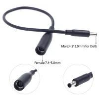 For Dell Laptop DC Power Charge Converter Adapter Cable Cord 7.4x5.0 To 4.5x3.0 Mm Female Dropshipping