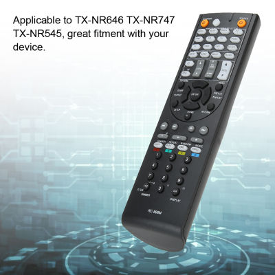 กล่องควบคุมรีโมทคอนโทรลระยะไกลทีวีอเนกประสงค์สำหรับ Tx-nr747 Tx-nr646 Tx-nr545ทีวีโรงแรมของครอบครัวที่บ้าน TX-NR646 TX-NR747 TX-NR545
