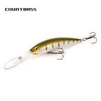 Countbass 110Mm 22G ลึก Auche Leurre ความลึกของการดำน้ำแบบลอยตัว9M Crankbait Chatterbait เหยื่อตกปลา