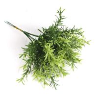 Artificial Greenery Plant Leaves  For DIY Office Desk Artificial Plastic Eucalyptus Plants for Home Decor Indoor Bathroom Bedroom Home Weeding Party