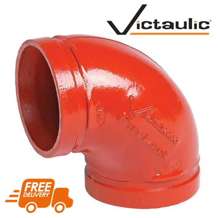 VICTAULIC Groove Fitting Fire Lock 90° Elbow No. 001 Lazada.co.th