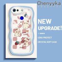 Chenyyka เคส V20เคสสำหรับ Honor โปร V30การ์ตูนกระต่ายมีความสุขน่ารักขอบลอนซิลิโคนนิ่มป้องกันการกระแทกเคสโปร่งใสแฟชั่นเลนส์กล้องถ่ายรูปกันกระแทก