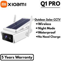 5MP CCTV Solar Q1 กล้องวงจรปิดไร้สาย Waterproof WIFI Wireless Outdoor IP Camera CCTV - I-CAM+ APP