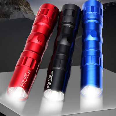 Mini LED Flashlight Battery Powered Portable Torch IP65 Waterproof Tactical Flashlight Lamp LED Bulb Emergency Lighting