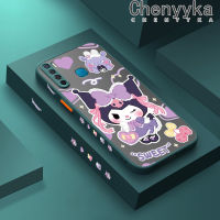 เคส Chenyyyka สำหรับ S5 Infinix S5 X652ไลท์เคสการ์ตูนบางขอบสี่เหลี่ยมแข็งลายมีน้ำค้างแข็งโปร่งใสกันกระแทกปลอกซิลิโคนคลุมทั้งหมดเคสนิ่มเพื่อการป้องกัน