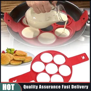 Pancake Molds for Kids Pancake Pan Mini Pancakes Maker Kids Pancake Pan  Mold Pancake Molds for Kids Kitchen Supply Pancake Pan Mini Pancakes Maker  Kids Pancake Pan Mold Non-stick Pancake Griddle Frog 