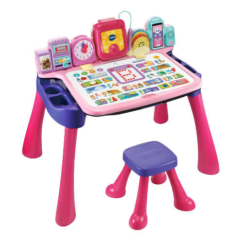 ใหม่-vtech-explore-amp-write-activity-desk-transforms-into-easel-amp-chalkboard-โต๊ะกิจกรรมเพื่อการเรียนรู้รอบด้าน-5in1