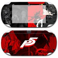 ตัวป้องกันสติกเกอร์ผิวเกม Persona 5ไวนิลสำหรับ Sony PlayStation PSvita 1000สำหรับ PSv 1000สติกเกอร์สกินแบบลอกสติกเกอร์ LTZ3721