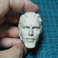 Unpainted 16 Scale Christian Bale Head Sculpt สำหรับ12นิ้ว Action Figure ตุ๊กตาภาพวาดการออกกำลังกาย No.043