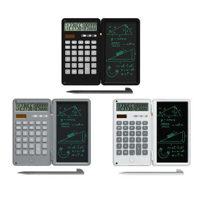 Desk Calculator 12-digit Calculators And Foldable Writing Pad Dual Power Battery And Solar Calculators With Desktop For Calculators