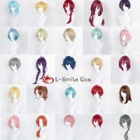 High Quality Anime ES Ensemble Stars Oukawa Kohaku Tori Himemiya Tsukinaga Leo Ayase Mayoi Cosplay Hair Halloween Wigs + Wig Cap