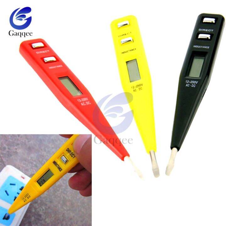 ac-dc-12v-250v-voltage-tester-pen-lcd-digital-ac-dc-voltage-detector-continuity-voltage-detection-pen-inductance-detector-sensor