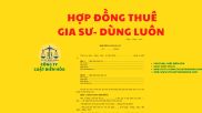 giay mau hop dong thue gia su 2023