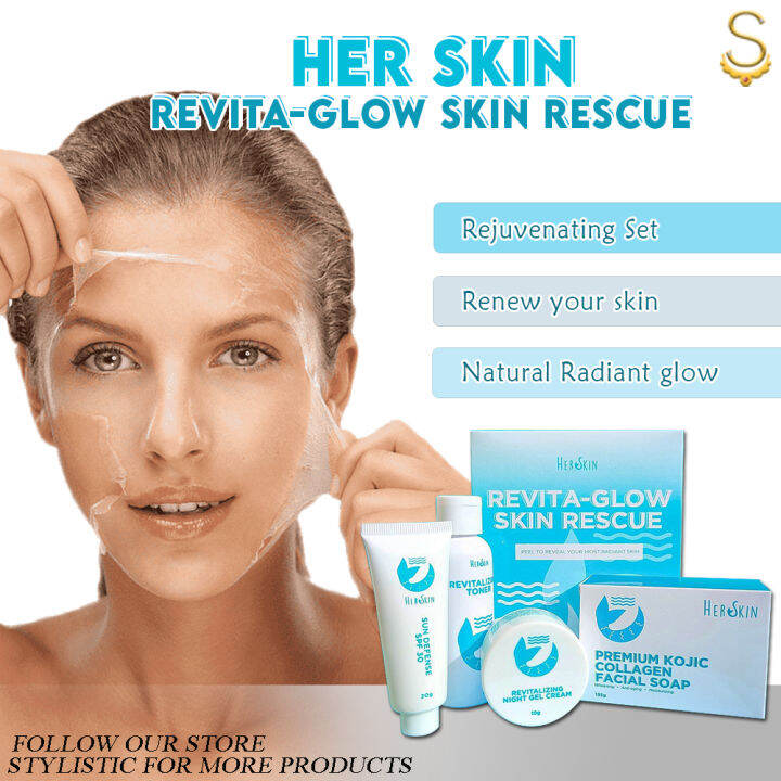 Her Skin Revita Glow Skin Rescue, Renewal of Skin, Peeling to Reveal ...