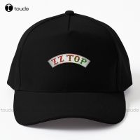 Zz Top World Wide Tour Live Distressed Eagle Fan Baseball Cap White Caps For Women Outdoor Cotton Cap Sun Hats Streetwear Funny