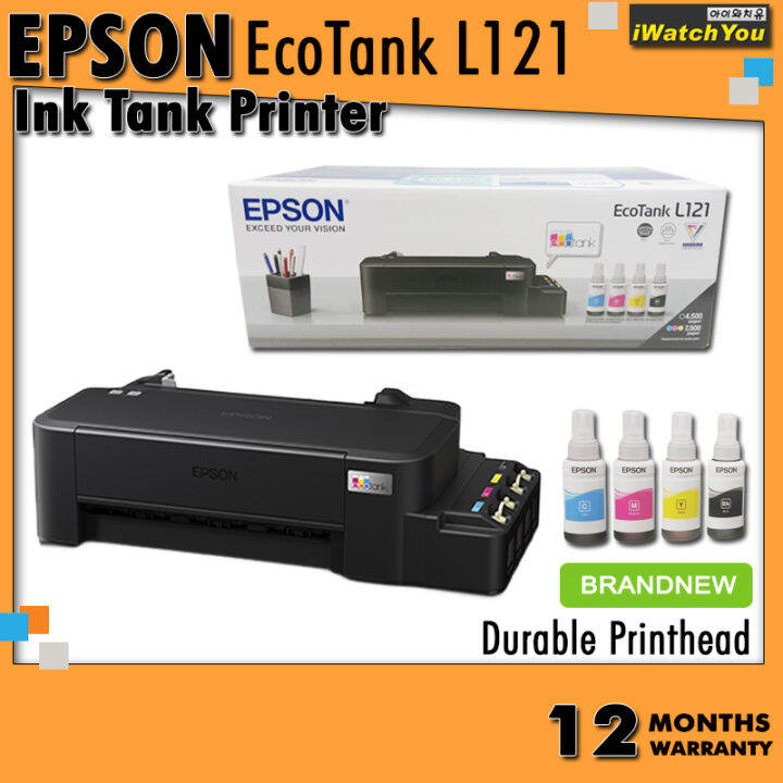 Brandnew Epson Eco Tank L121 A4 Ink Tank Printer | Lazada PH