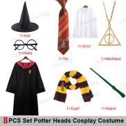 Harry Potter Clothing Gryffindor School Uniform Cloak Cosplay Slytherin