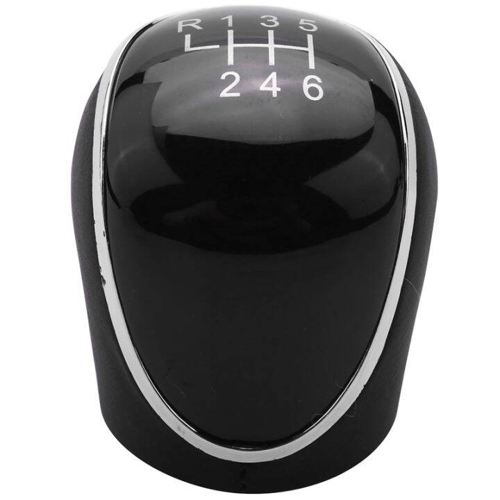 6-speed-car-pu-leather-gear-shift-knob-shift-lever-for-mondeo-iv-c-max-transit-focus-mk3-mk4-kuga