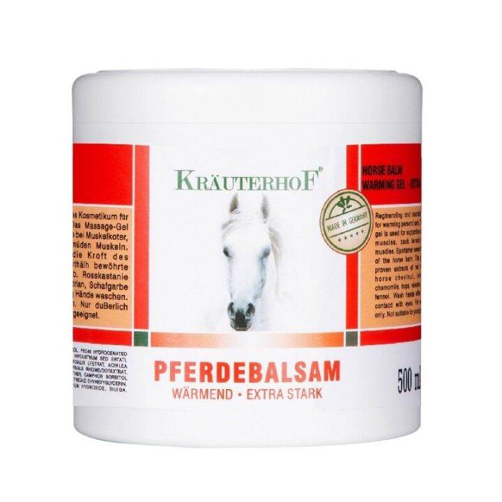 Original Germany Krauterhof Pferdebalsam Heating Extra Stark Warming ...
