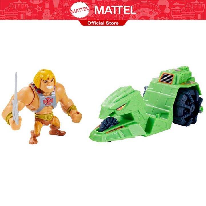 Figurine Masters Of The Universe Eternia Minis - He-Man Avec Ground Ripper, échelle 1:18