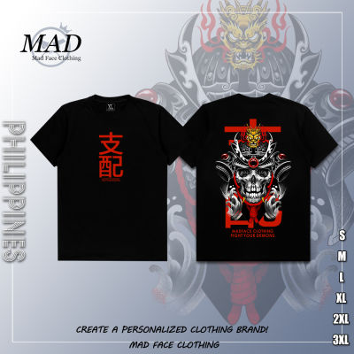 & MADFACE เสื้อผ้า Domination-Demon Tee ของขวัญสำหรับ Unisex คุณภาพสูง Tops เสื้อยืดแนวสตรีท