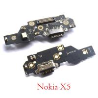 พอร์ตไมโครโฟนชาร์จไฟที่ชาร์จ Micro Usb สำหรับ Nokia 2 3 4 5 7 Plus 8 8.1 2.1 3.1 5.1 6.1 X5 X6 X7