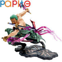 PAPITE One Pie * Ce สามพันโลก Rorono Zoro รูปการกระทำต่อสู้พิเศษรุ่นทำมือทำกล่องขนาดใหญ่โมเดลตกแต่งตุ๊กตา King