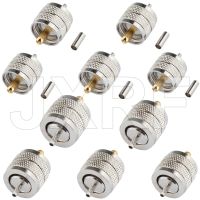 10PCS PL259 UHF Male SO239 Plug Crimp For RG174 RG179 RG316 RG188 LMR195 RF Cable Connector