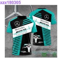 Mercedes AMG Petronas Turquoise Vehicle 3D Tshirt