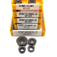 RPMT1204 MOE VP15TF RPMT10T3เปลี่ยนเครื่องมือคาร์ไบด์แทรกใบหน้าเครื่องกัดกลึงกัด CNC เครื่องมือ Millmetal เครื่องมือกลึง RPMW