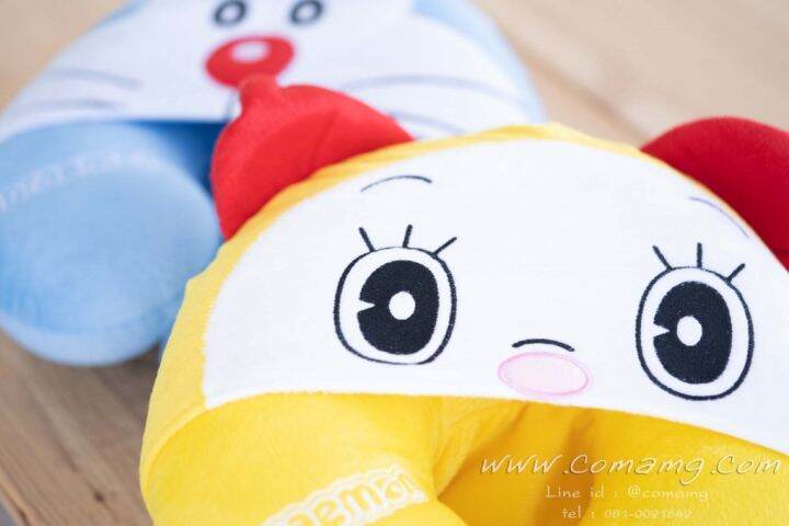 หมอนรองคอมีหมวก-โดเรมอน-amp-โดเรมี่-ในเรื่องdoraemon