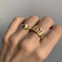 Rings Set 2pcs Split Joint Knuckle Couples Jewelry