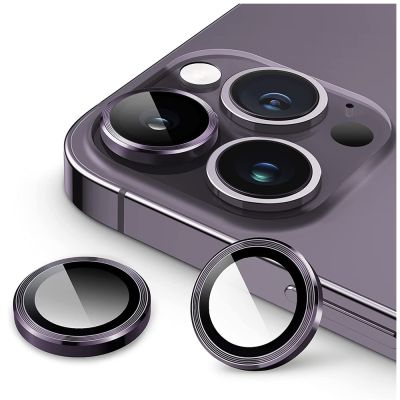 Deep Purple Camera Lens Protector for iPhone 14 Pro Max Plus 13 12 11 14Pro iPhone14 13Pro 12Pro Glass Protection Film Accessory
