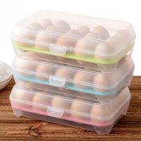 Refrigerator Egg Storage Box Compartment Storage Egg Rack Support Egg Grid Tool Can Be Superimposed with Lid Egg Box