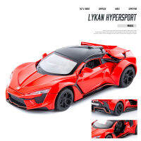 【support】 MBJ Amll Diecast 1:32 Lyken กีฬา-รถรุ่นรถจำลองดึงกลับรถของเล่นสำหรับของขวัญเด็กสำหรับเด็ก