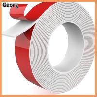 GEORG สีขาวขาว เทปสองด้าน 0.04in หนา X 1in เทปสำหรับติดตั้ง ทนทานสำหรับงานหนัก เทป2ด้าน การติดตั้งการเติมรถยนต์และช่องว่าง