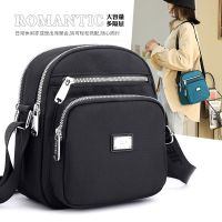 【hot seller】 Oxford cloth womens bag Messenger casual summer multi-layer lightweight nylon shoulder simple