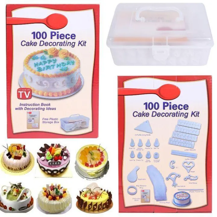 Cake Decorating Kit 100 piece Set*LUCKYWORLD Lazada PH