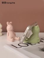 ☃◕♣ cat office good things recommended creative mobile phone bracket ornaments desktop girls decorations objects