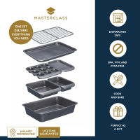 MasterClass Smart Space Stacking Non-Stick Bakeware Set (7 Pcs) ภาชนะสำหรับทำขนม