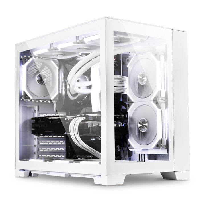 Li LIANLI Bauhaus mini White Small ATX Motherboard Computer Case itx ...