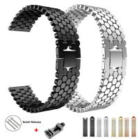 （Bar watchband）สายนาฬิกาข้อมือสแตนเลสสตีล22มม. สำหรับ Samsung Galaxy,S3เกียร์46มม. สายนาฬิกาข้อมือ Galaxy สายรัดข้อมือผจญภัยคลาสสิก3 45มม.