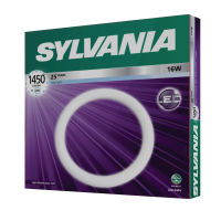 (ซื้อ 1 ฟรี 1 ) SYLVANIA RefLED Circular 16W 1450Lm 6500K Frosted (หลอดกลมแอลอีดี) เดย์ไลท์ (สีขาว)
