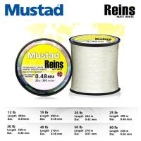 เอ็น MUSTAD REINS เกรดพรีเมี่ยม สายเอ็น ตกปลา Monofilament สีขาว